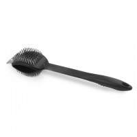 Double sided outdoor bristle bbq cleaning brush